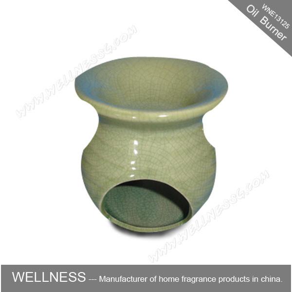 Home Fragrance Ceramic Oil Burner , Romantic Decoration Beautiful Oil Burners