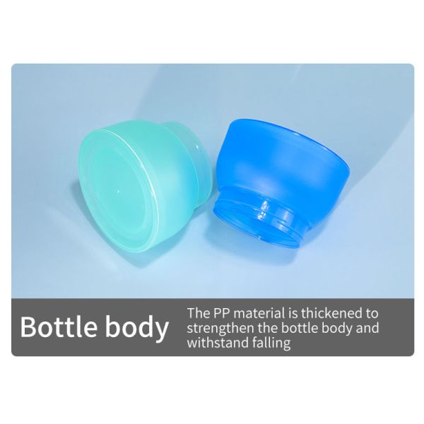 Material de PP 2024 Jarrón de crema facial de colores 5G/10G/20G/30G/50G Botella de crema cosmética para cuidado de la piel personalizado