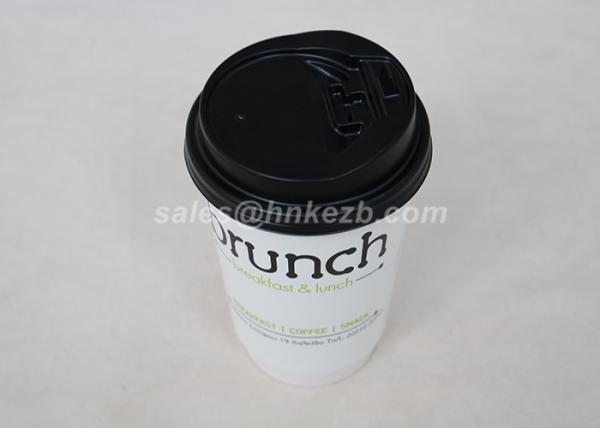 Disposable Single Wall White Vending Paper Cups For Coffee Drinking