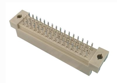 Três tipo masculino 3x16 Pin Header Fireproof do ângulo direito do conector do RUÍDO 41612 da fileira