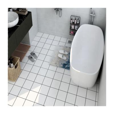 Flooring Waterproof Self-adhesive PVC Vinyl Floor Tiles for Ceramic Design