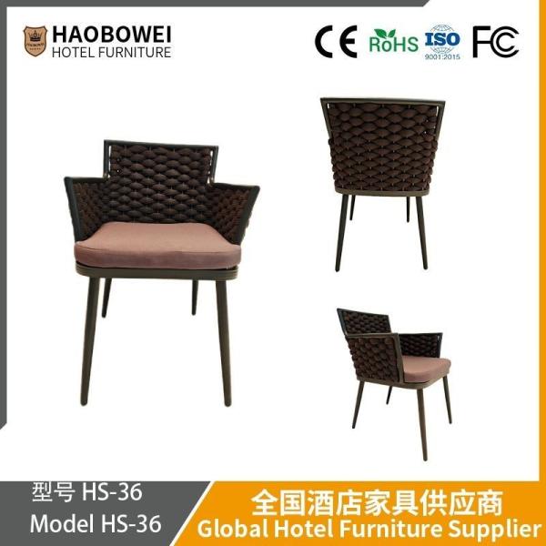 Outdoor Table and Chair Leisure Rattan Woven Furniture Outdoor Terrace Balcony Rattan Chair Set Combination Courtyard Table and Chair
