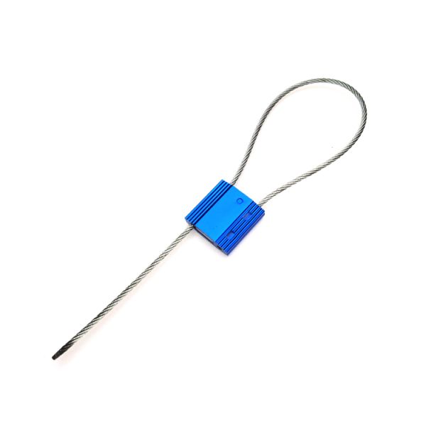 Customized 3.5mm Diameter Cable Security Seals With 12.8KN Tensile Strength