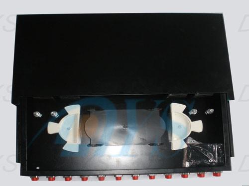 Cold-rolled Steel FC adapter hole  24Core Drawer / sliding type Fiber Optic Terminal Box