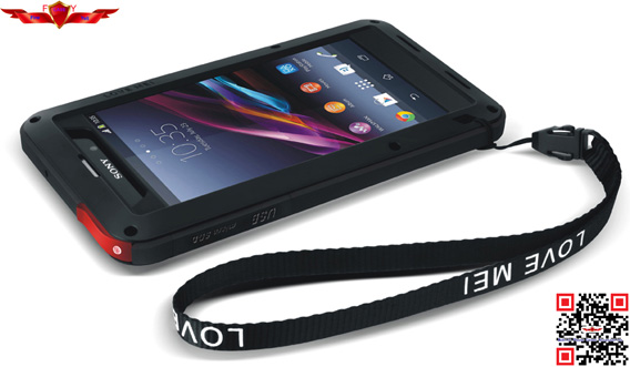 100% Authentic Aluminum Dirtproof/Shockproof/Waterproof Case For SONY Xperia Z1