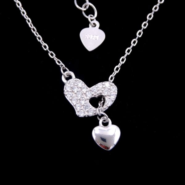 Шикарное серебряное ожерелье жемчуга/ожерелье пресноводного жемчуга привесное для великородных женщин