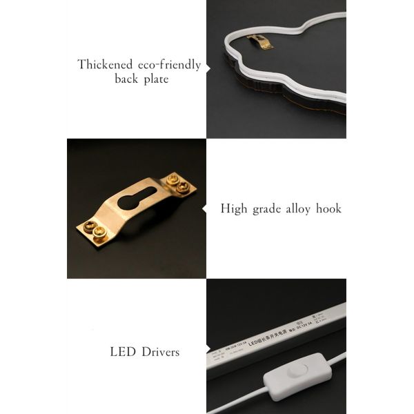 Диаграмма картина мультфильма лампы настенной росписи украшения для спальни ухода за больным комнаты детей