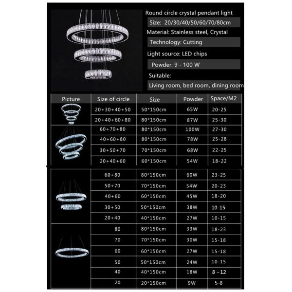 Свет кольца нержавеющей стали финиша 64W зеркала Кристл Chrome диаманта современный