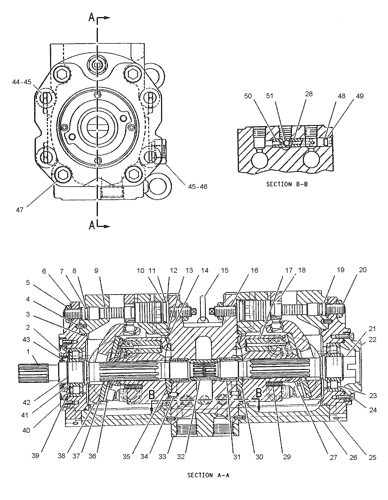 135-5713 141-5650 145-1013 K3V63 cat110B 120B 312B 318B Кавасаки Гидравлический насос Ремонт строительных материалов магазин