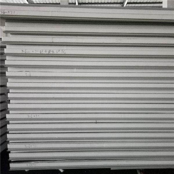 light weight insulated 0.526mm eps ploystyrene foam sandwich panel for warehouse