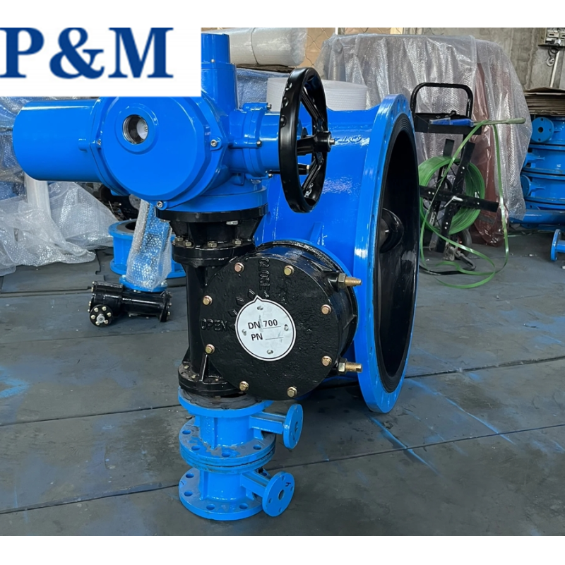 BS5155 ductile iron flanged butterfly valve with pin