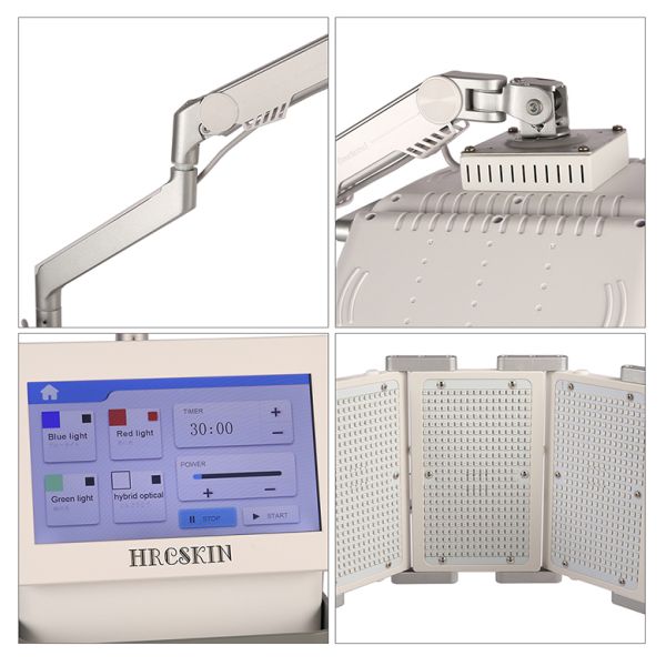 4 Colors Flexible Face LEDs-Lights Therapy Lamp Panel Reduce Wrinkle Beauty Facial Machine