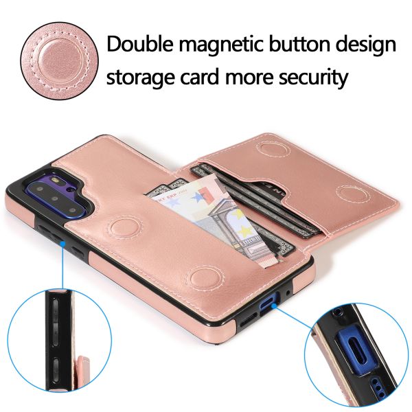 Кожаный противоударный телефон покрывает случай телефона задней стороны обложки TPU Dirtproof