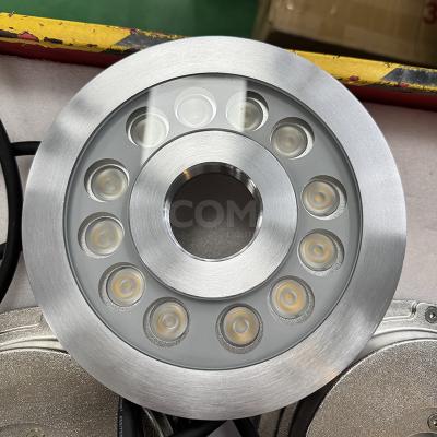 SUS 316 Stainless Steel LED Fountain Nozzle Light | IP68 | 24W~36W | RGB/RGBW | DMX512 Control