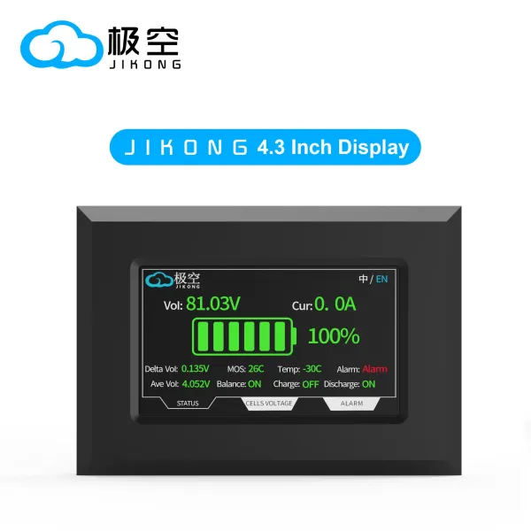 4.3 LCD Touchscreen Display Adapter for Jk BMS