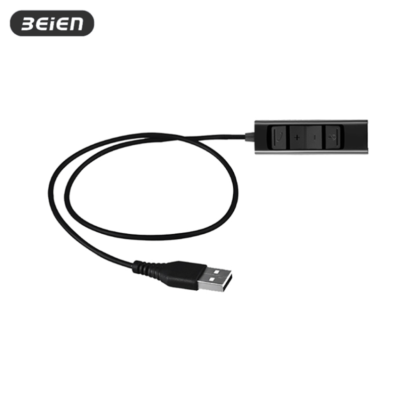 3.5mm To USB Headset Accessories Adapter Cable For PC