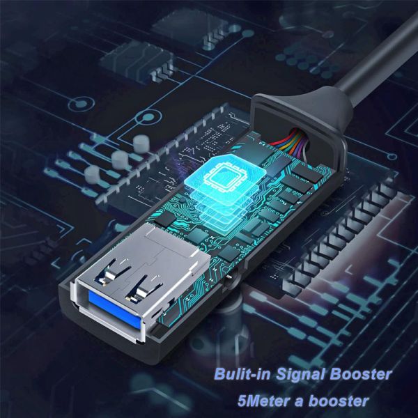 USB3.0 Type C Active Cable Low Latency Data Transmission Custom Cable Assembly Service