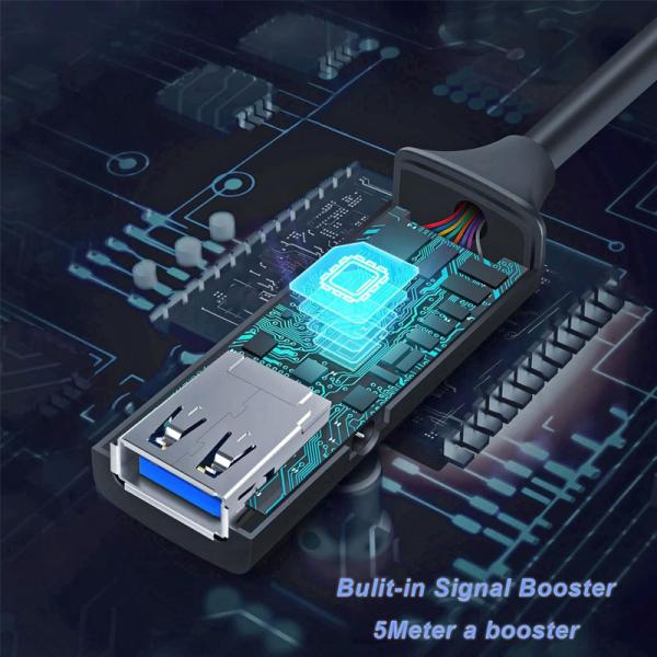 USB3.0 Tipo C Cable activo con baja latencia para fines de transmisión de datos