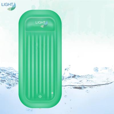 Blue Pvc Foldable Inflatable Portable Bathtub Help Elderly Disabled Shower At Home