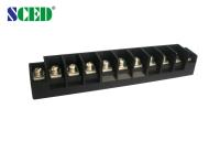 conectores plásticos do bloco terminal da barreira 600v 11 tiras de barreira 100A do Pin