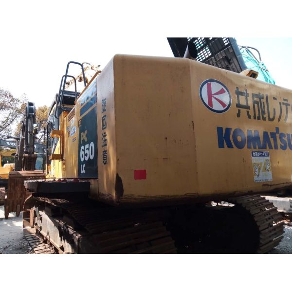 Used KOMATSU PC650LC-8R 59 Ton Crawler Excavator in good condition and cheap price