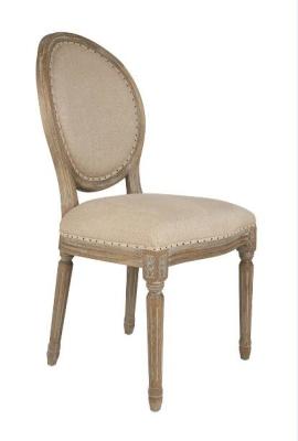 Event wooden frame round back chair linen fabric rental chair with wooden carved nice design dining chair