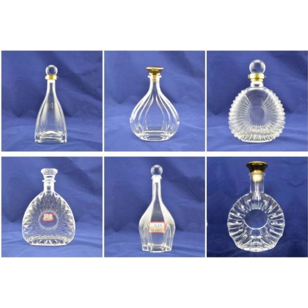 Unique Lady Glass Wine Bottles with Industrial Beverage Super Flint Glass Material