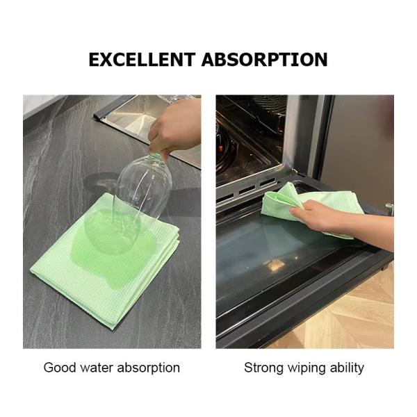KILINE 40*60cm Factory Supply Bulk Tea Towel Waffle Tea Towel Microfiber Tea Towel