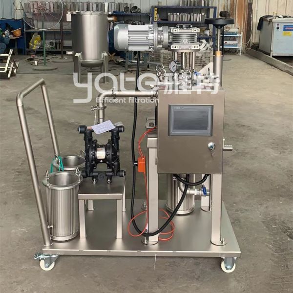 Fully Automatic High Temperature Edible Mixed Oil Stainless Steel Self-cleaning Filter with 304 316 Stainless Steel Housing