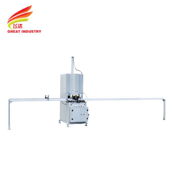 Vertical Saw PVC Cutting Machine  Air Consumption 80L / Min