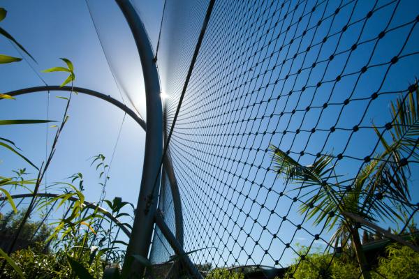 Flexible stainless steel cable mesh