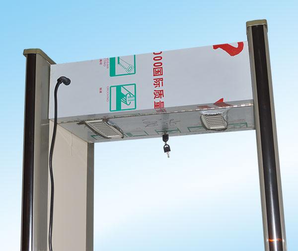 6.0 Large screen LCD Door Frame Metal Detector 18Zones Explosive Detection Equipment
