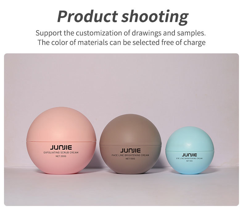 Custom All PP 200g 100g 50g Macaron Cream Jar with Matte Finish for Body Lotion, Face Body Scrub Butter Container Jar Hair Mask