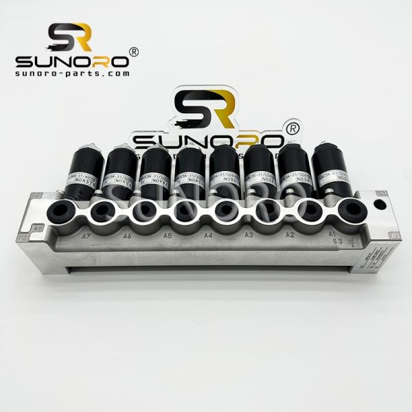Yn35V00047f1 Yn35V00047f2 Valve Block Yn35V00047f1 Yn35V00047f2 8kwe5a-30/G24wr-832 Solenoid Valve Group for Sk200-8