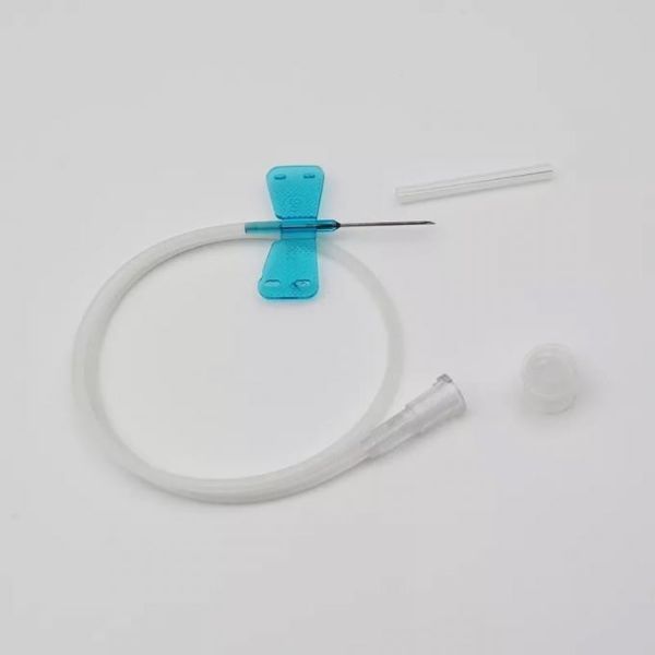 18-27G EO Sterile Multi-Color Coded Butterfly Needle Disposable Medical Scalp Vein Set for Infusion & Blood Collection