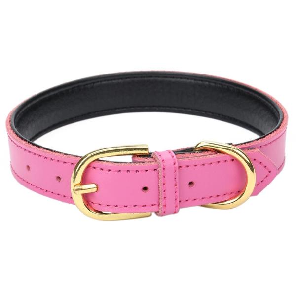 Fashionable Handmade Dog Leather Leashes 5 Adjustment Holes For Adjustment