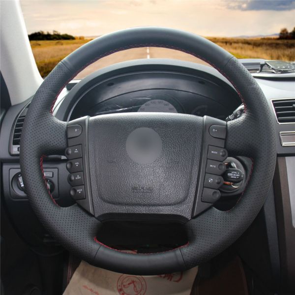 White Thread Leather Car Cover Kit for Ssangyong Actyon Kyron Korando 2011-2014 Rexton W Rodius