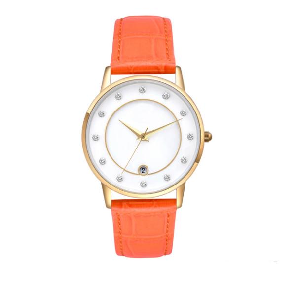 Custom Logo Fashion Women Watches , Ladies Wrist Watches With Stainless Steel Case