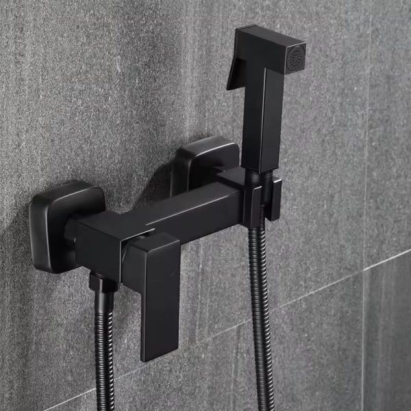 2024 VERTICAL Hand Held Toilet Shower Head Douche Bidet Spray with PVC Water Hose