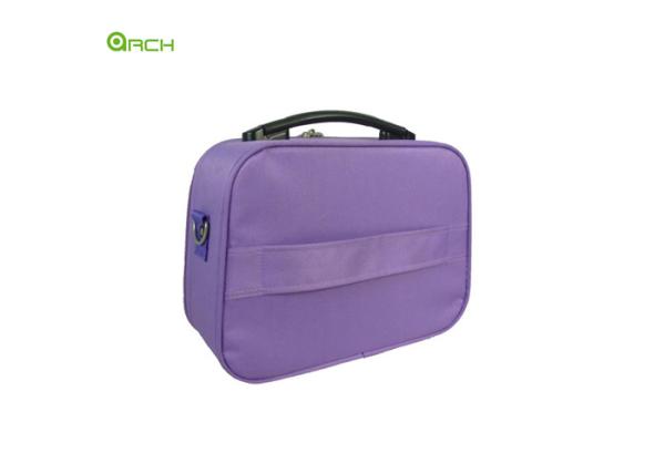 600D Cosmetic Vanity Duffle Travel Luggage Bag with one front pocket