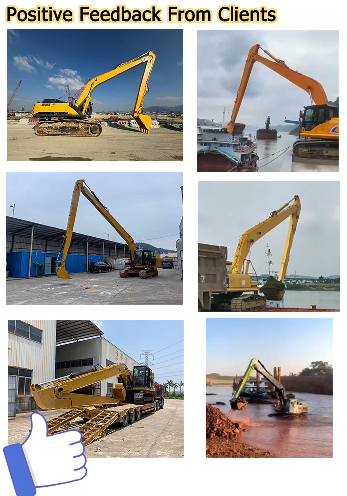 Премиум Продажа Длинношерстный экскаватор Бумы с ведро для экскавации Экскаватор Длинная рука Длинный бум Длинношерстный экскаватор Бум экскаватор Бум рука