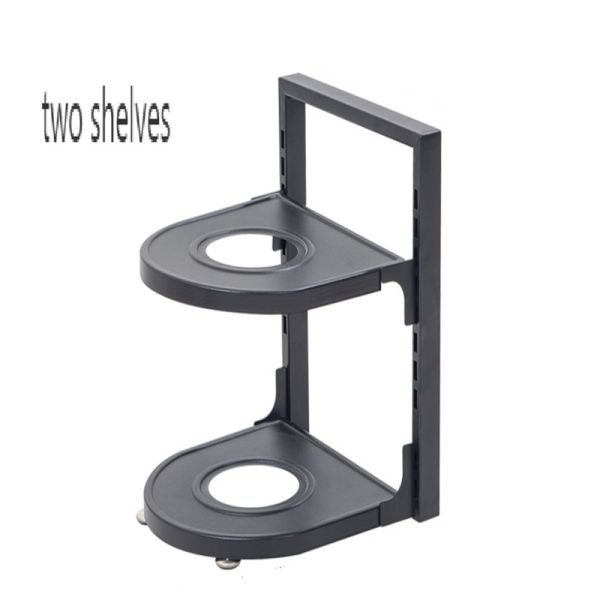 Adjustable Pot Rack Organizers 3 Tiers Pots and Pans Organizer with Customized Logo