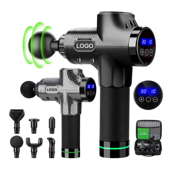 1800-3200r/Min Muscle Massage Gun LCD Screen 30 Speed Percussion Massager