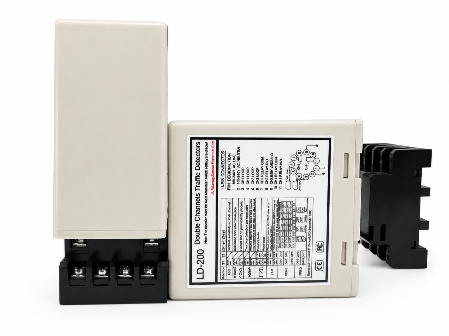 Dual Channel Loop Detector for Traffic Signal Control with Vehicle Direction and Presence Detection