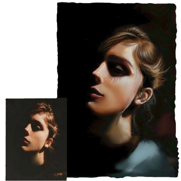 Hand Painted Reproductions Figure And Portrait Painting Wall Art Oil Painting Custom