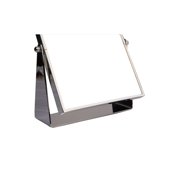 Античные ювелирные изделия складывают вверх зеркало, зеркало серебряной овальной таблицы металла стоящее