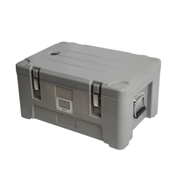 Factory Supply 30L PU Foam Catering Restaurant Keep Warm Thermal Transport Container Top Loading Food Pan Carrier For Fast Delivery