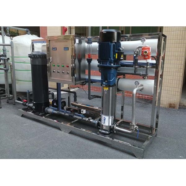 RO Underground Brackish Water System Salt Well Water Purifier 6000LPH Borehole Salty Water Treatment Machinery