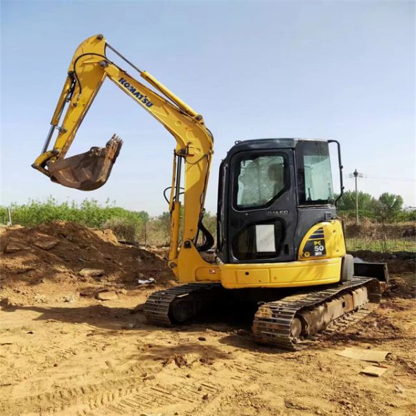 Listo para trabajar y experimentado japonés usado komatsu pc 50 en buen estado en venta