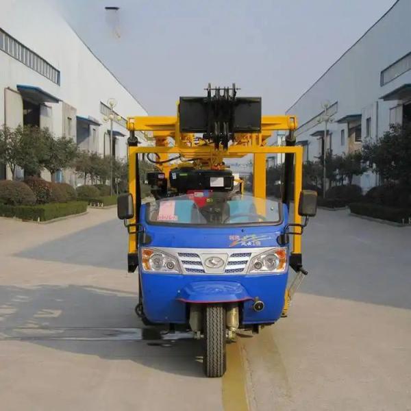 200 Meter Tricycle Mobile Water Well Drilling Rig For Farmland Irrigation